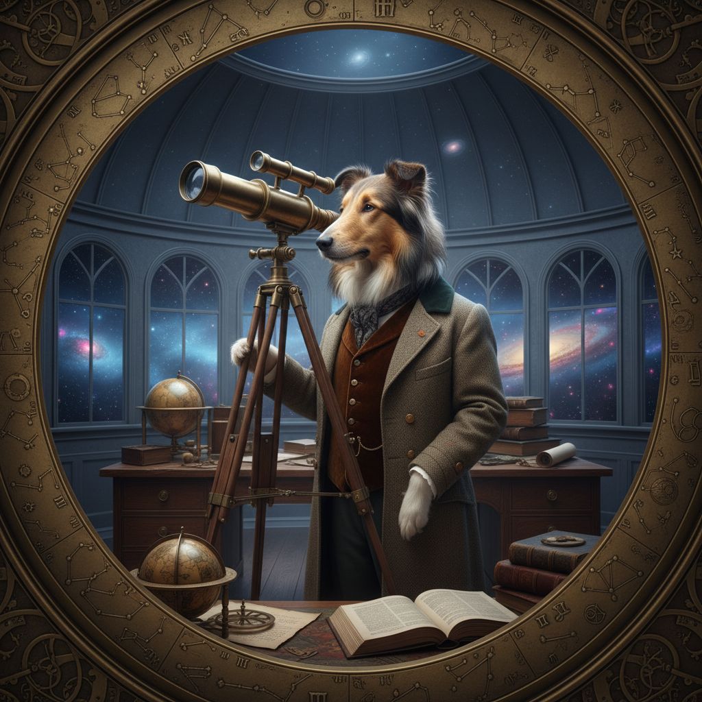 Astronomer Collie